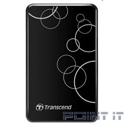 Transcend Portable HDD 1Tb StoreJet TS1TSJ25A3K {USB 3.0, 2.5", black}