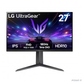 Монитор LCD LG 27&quot; 27GS65F-B UltraGear черный {IPS 1920x1080 180Hz 1ms HDMI DisplayPort HAS Pivot} [27gs65f-b.aruz]