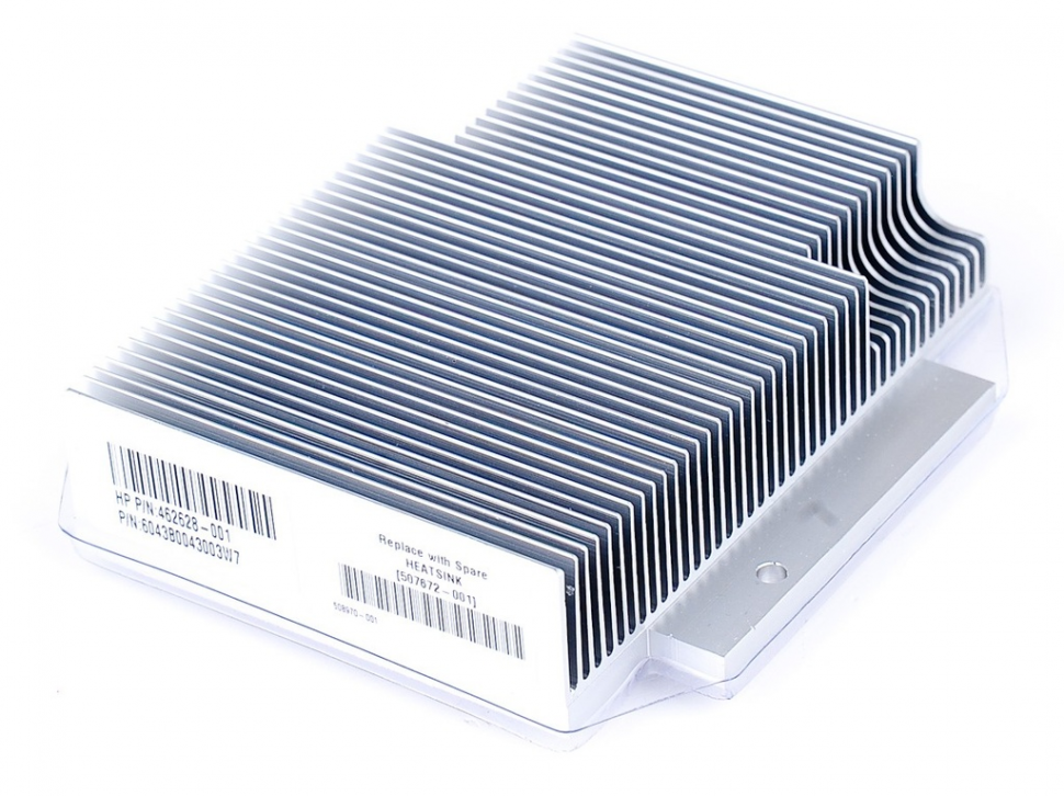 Радиатор для серверов HP DL360 G6/G7 HEATSINK 507672-001 ,462628-001, 626345-002