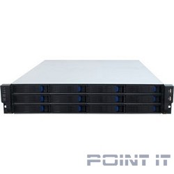 Procase ES212-SATA3-B-0 {2U 12 SATA3/SAS hotswap HDD, глубина 650мм, MB 12&quot;x13&quot;, без Б/П}