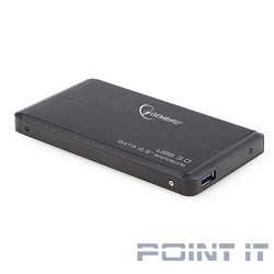 Gembird EE2-U3S-2 Внешний корпус 2.5&quot; Gembird EE2-U3S-2 ,  черный, USB 3.0, SATA