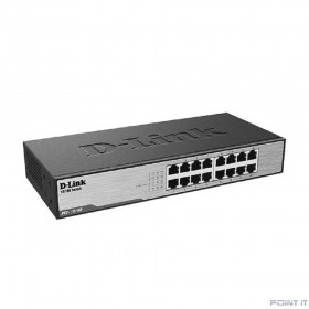 D-Link DES-1016D/I1A Неуправляемый коммутатор с 16 портами 10/100Base-TX
