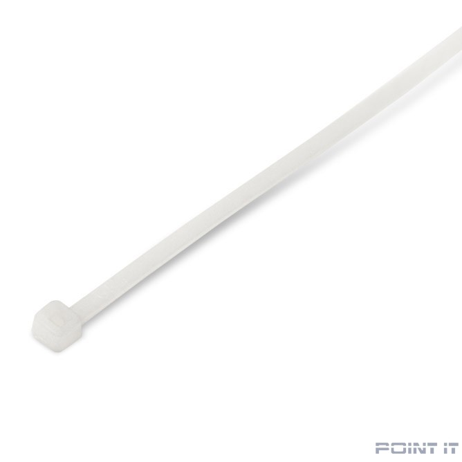 Hyperline GT-300IC Стяжка нейлоновая неоткрывающаяся, безгалогенная (halogen free), 300x3.6мм, (100 шт)