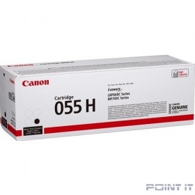 Canon Cartridge 055 HBK 3020C002  Тонер-картридж для Canon MF746Cx/MF744Cdw (7600 стр.)  чёрный (GR)