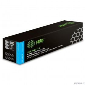 Картридж лазерный Cactus CSP-W2211X голубой (2450стр.) для HP M255/MFP M282/M283