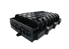 Оптическая тупиковая муфта, аналог  GJS 6005, горизонтальная, 24/48 волокон 