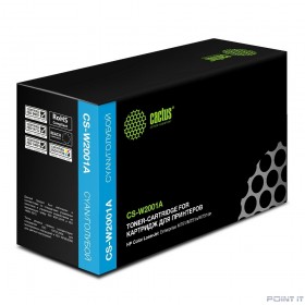 Картридж лазерный Cactus CS-W2001A голубой (6000стр.) для HP CLJ Ent M751