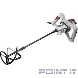 ЗУБР &quot;МАСТЕР&quot; МР-1050-1 Миксер [МР-1050-1] { одинарный, универсальный &quot;вверх/вниз&quot;, 1050 Вт, 2 скорости: -500 / -700 об/мин, 60л }