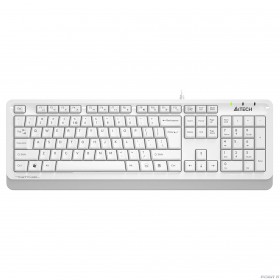 Клавиатура A4Tech Fstyler FKS10 белый/серый USB [1530198]