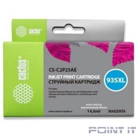 Cactus C2P25AE Картридж №935XL для HP DJ Pro 6230/6830 пурпурный