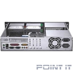 Procase GM238-B-0 черный, {2U глубина 380мм, MB 9.6"x9.6", без Б/П}