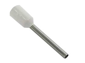 Штыревой втулочный кабельный наконечник E 7512 (НШВИ F=12мм) 0,75мм2, изолированный, серый, 100шт, NETKO Optima