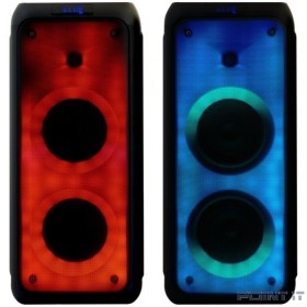 Ginzzu GM-215 {80Вт, LED-дисплей, TWS, 60Гц- 18кГц, USB-flash, microSD-card, FM-радио, пульт ДУ, батарея 7,4В/5400мАч}