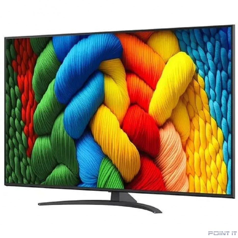 LG 65" 65NANO81A6A.ARUG черный {Ultra HD 60Hz DVB-T DVB-T2 DVB-C DVB-S DVB-S2 USB WiFi Smart TV}