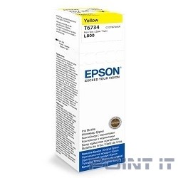 EPSON C13T67344A Чернила для L800 (yellow) 70 мл (cons ink)