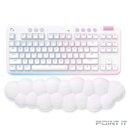 920-010691 Logitech Клавиатура игровая беспроводная G715 TKL, оригинальная заводская гравировка RU/LAT