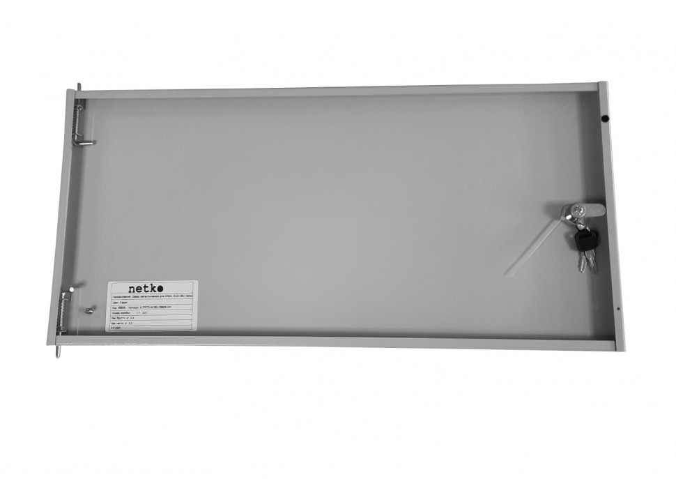 Дверь металлическая для шкафа WMA, DUO 6*06 Netko, серая