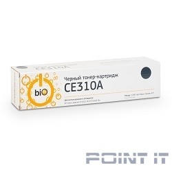 Bion CE310A Картридж для HP Color LaserJet CP1012 Pro/CP1025 Pro/Canon LBP7010C/LBP7018C/MFP175nw, чёрный 1200 стр [Бион]