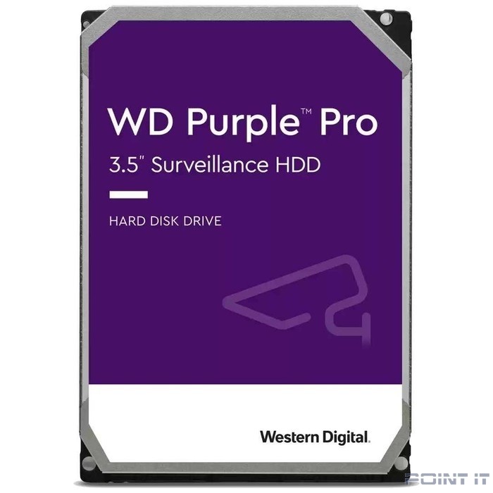Жесткий диск SATA 18TB 6GB/S 512MB PURPLE WD181PURP WDC
