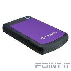 Transcend Portable HDD 2Tb StoreJet TS2TSJ25H3P {USB 3.0, 2.5", violet}