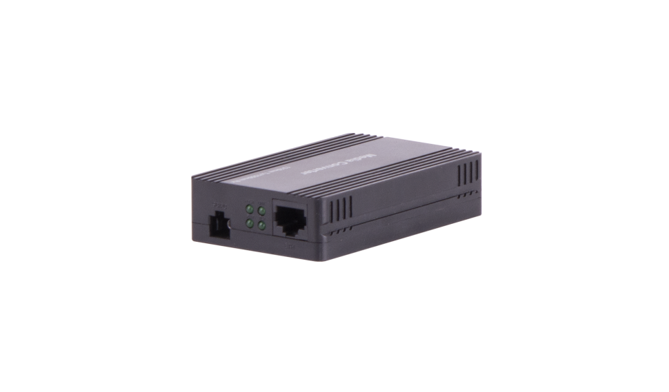 Медиаконвертер GIGALINK из UTP, 100Мбит/c в WDM, без LFP, SM, SC, Tx:1310/Rx:1550, 18 дБ (до 20 км) пластиковый корпус