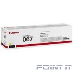 Canon Cartridge 067Y 5099C002  тонер-картридж для i-SENSYS LBP631CW LBP631, LBP633Cdw LBP633, MF651Cw MF651, MF655Cdw MF655, MF657Cdw MF657, Yellow