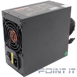 Exegate EX174459RUS Блок питания 600W Exegate &lt;RM-600ADS&gt; APFC,2х8 cm fan, 20+4pin/(4+4)pin , 2xPCI-E , 9xSATA
