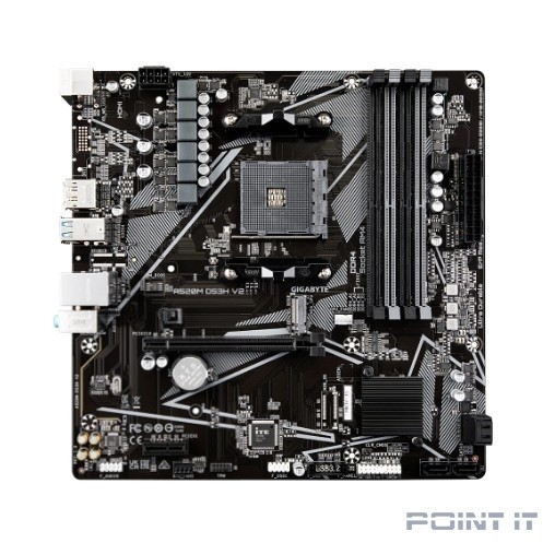 Gigabyte A520M DS3H V2 {SocketAM4, AMD A520, mATX, Ret}