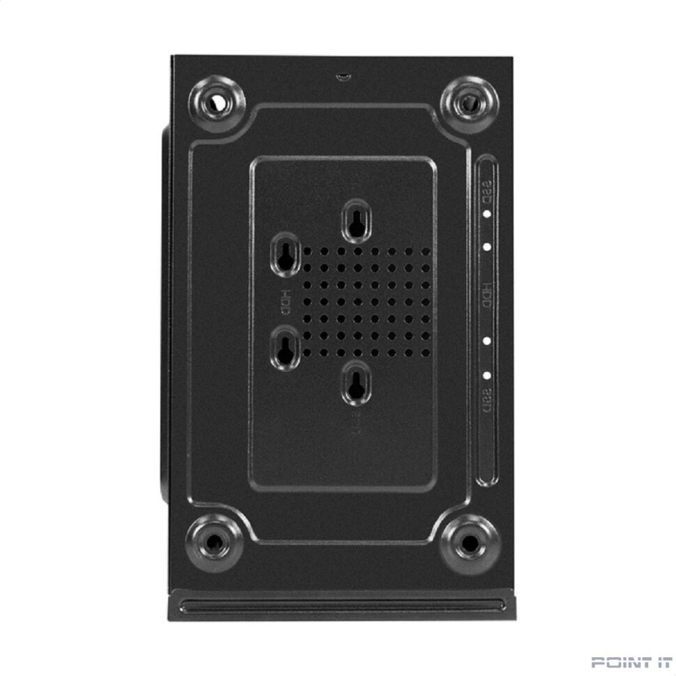 Exegate EX298166RUS Корпус Minitower ExeGate BAA-403U-AAA450 (mATX, БП AAA450 с вент. 8см, 1*USB+1*USB3.0, HD Audio, черный)