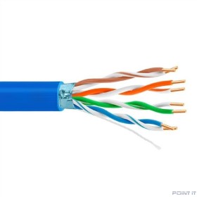 5bites Кабель Express SS5525-305B-BL витая пара SFTP / SOLID / 5E / 24AWG / COPPER / PVC / BLUE / 305M