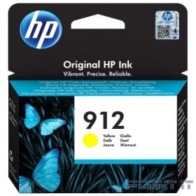 HP 3YL79AE Картридж № 912 струйный желтый (315 стр) {HP OfficeJet 801x/802x}