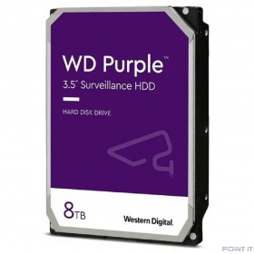 8TB WD Purple (WD85PURU) {Serial ATA III, 5640- rpm, 256Mb, 3.5&quot;}