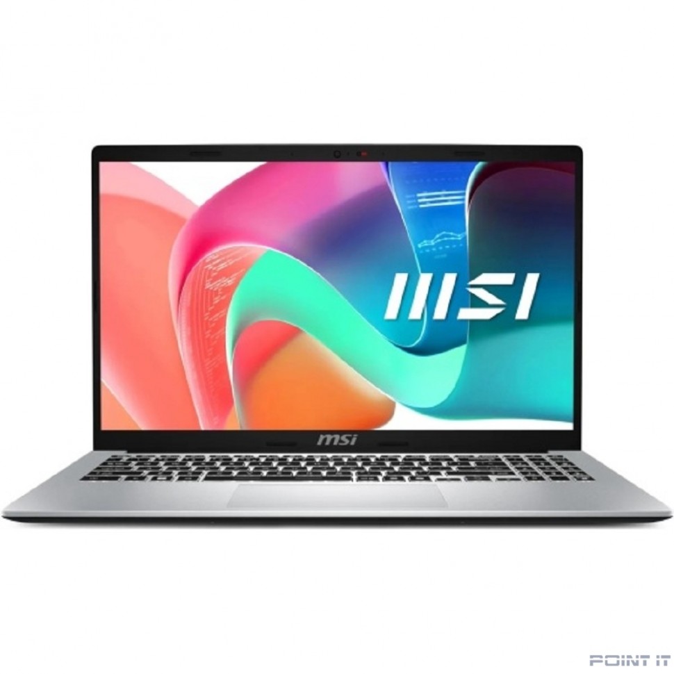 Ноутбук MSI Modern 15 F13MG-087XRU [9S7-15S122-087 ] Silver 15.6" {FHD i5 1335U/ 16Gb/ SSD1Tb/ Intel Iris Xe/ DOS}