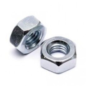 Гайка DIN 934 шестигранная оцинкованная  М24, 10шт 