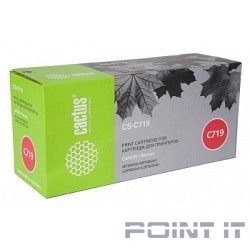 CACTUS Cartridge 719 Картридж для принтеров CANON i-SENSYS MF5840/ MF5880; LBP6300/ 6650, черный, 2100стр.