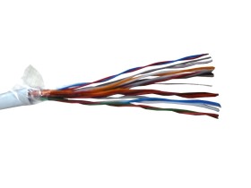 Кабель LC UTP10 cat.3, 305м, 0,40мм, нг(А)-HF LSZH, серый РАСПРОДАЖА