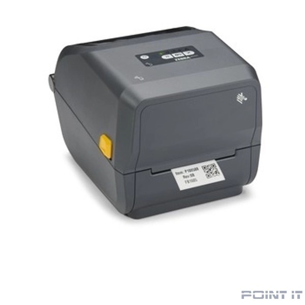 Zebra GK420t [ZD4A042-30EM00EZ] Черный {Thermal Transfer Printer (74/300M) ZD421; 203 dpi, USB, USB Host, Modular Connectivity Slot, BTLE5, EU and UK Cords, Swiss Font, EZPL}