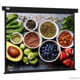 Экран Cactus Wallscreen CS-PSW-187X332-BK,  332х187 см, 16:9,  настенно-потолочный черный