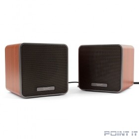 Gembird SPK-206, дерево, коричневый, 5 Вт, регулятор громкости, USB-питание