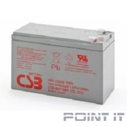 CSB Батарея HRL1234W (12V, 9Ah) (с увеличенным сроком службы 10 лет)