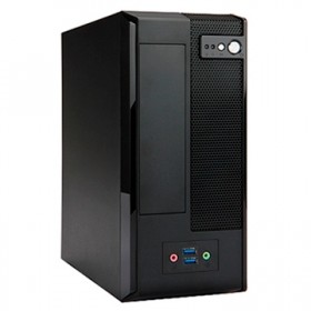Slim Case InWin BM677 Black 160W  2*USB 3.0+AirDuct+Fan+Audio