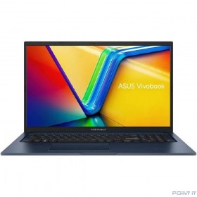 Ноутбук ASUS Vivobook 17  X1704VA-AU639 [90NB10V2-M00RJ0] Quiet Blue 17.3&quot; {FHD i3 1315U(1.2Ghz)/8192Mb/512PCISSDGb/noDVD/Int:Intel UHD Graphics//DOS}