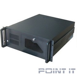 Procase B440-B-0 черный {4U глубина 450мм, внешн 2x5.25, 1x3.5, внутр 7xHDD, MB 12&quot;x9,6&quot;, без Б/П PS2}