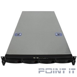 Exegate EX264267RUS Серверный корпус Exegate Pro 1U660-HS04 &lt;RM 19&quot;,  высота 1U, глубина 660, без БП, 4xHotSwap, USB&gt;
