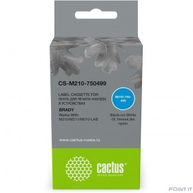 Картридж ленточный Cactus CS-M210-750499 M210-750-499 для Brady M210/M211/M210-LAB