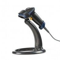 Сканер штрих-кода АТОЛ SB 1101 Plus USB (чёрный) с подставкой