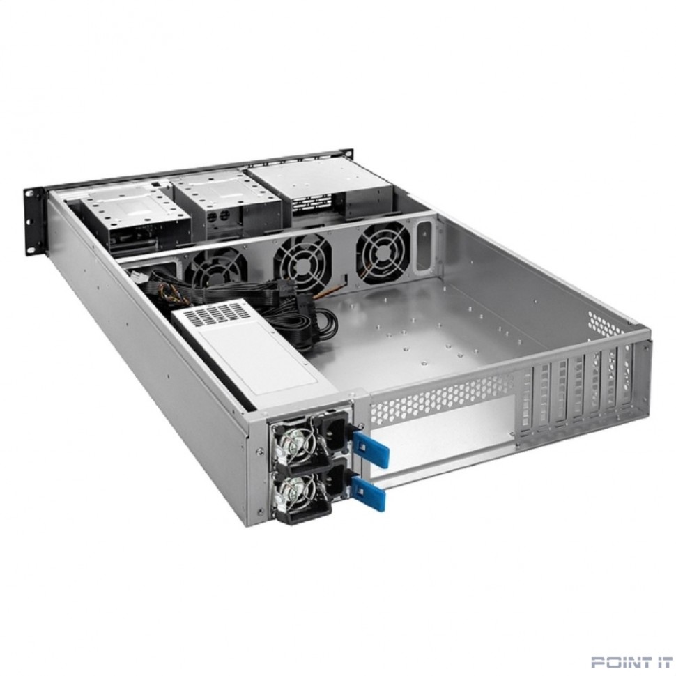 Exegate EX296234RUS Серверная платформа ExeGate Pro 2U650-06/2U2098L <RM 19", высота 2U, глубина 650, Redundant БП Chicony 2x550W, USB>