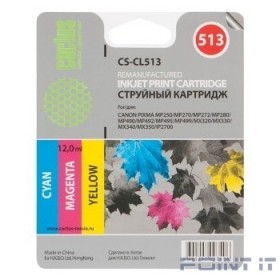 Cactus CL-513 Картридж для Canon PIXMA MP240/MP250, цветной