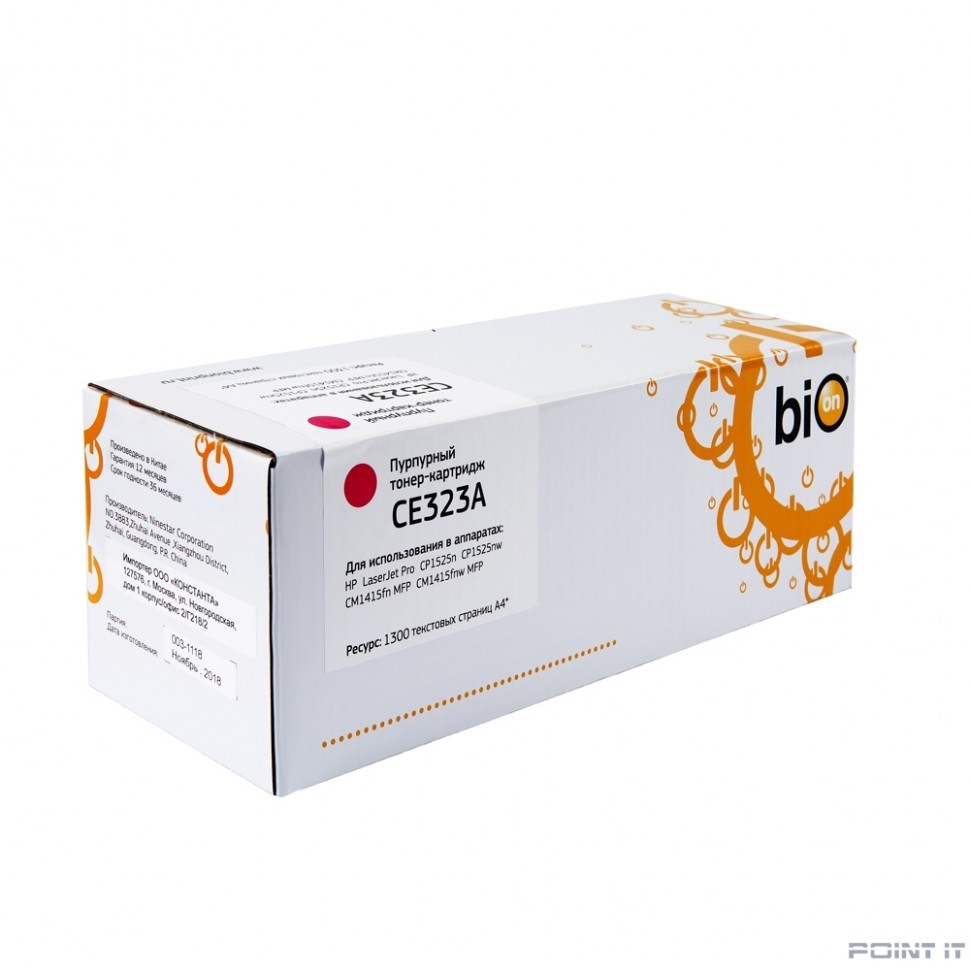 Bion CE323A Картридж для LaserJet CP1525 , пурпурный, 1300 стр. [Бион]