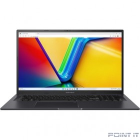 Ноутбук ASUS VivoBook 17X K3704VA-AU102 [90NB1091-M00420] Indie Black 17.3&quot; {FHD i9 13900H/16384Mb/1024PCISSDGb/noDVD/Int:Intel Iris Xe Graphics//noOS}